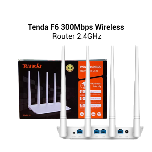 Tenda F6 300Mbps WiFi Router